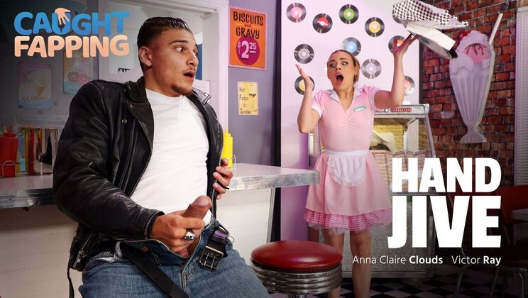 [CaughtFapping] - Masturbation Madness with Beautiful Anna Claire Clouds - Anna Claire Clouds - Victor Ray