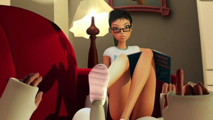 [AdultTimeAnimation] - Teen Brunette Counts Her Blessings