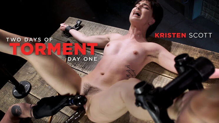 [DeviceBondage(Kink)] - BDSM Brutality: Kristen's Day One - Kristen Scott - The Pope