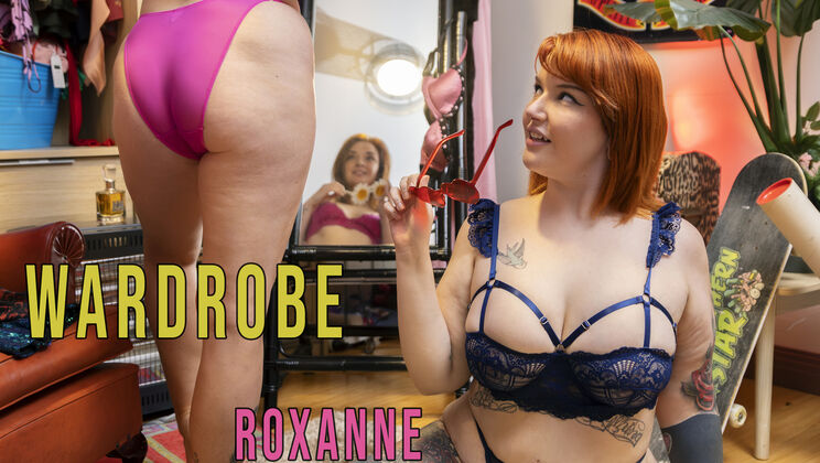 [GirlsOutWest] - Lesbian Duo Harper Valentine & Roxanne Mae in Lingerie - Roxanne Mae - Harper Valentine