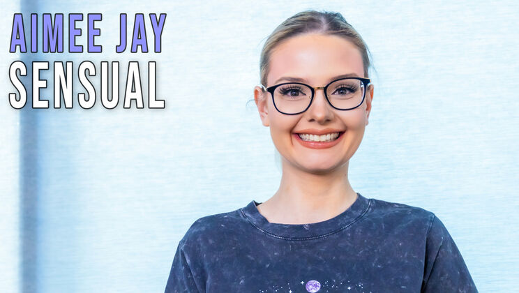 [GirlsOutWest] - Aimee Jay Plays with a Buttplug - Aimee Jay