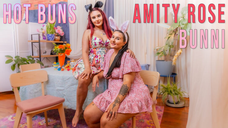 [GirlsOutWest] - Amity Rose & Bunni's Sizzling Kiss - Amity Rose - Bunni