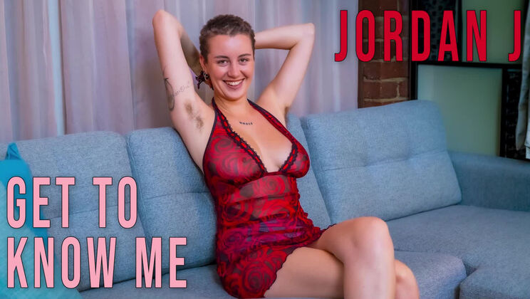 [GirlsOutWest] - Hairy Australian Brunette Jordan J Solo - Jordan J