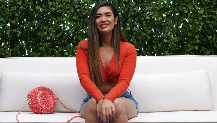 [NetGirl] - Ava's Blowjob and Creampie - Ava