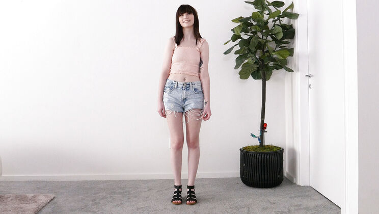 [NetVideoGirls] - Fingering and Anal Play in Audition - Kacey