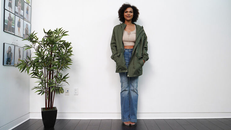 [NetVideoGirls] - Demi's Audition - From Blowjob to Doggystyle - Demi