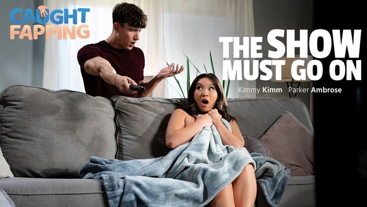 [CaughtFapping] - Kimm and Ambrose's Interracial Fun - Kimmy Kimm - Parker Ambrose