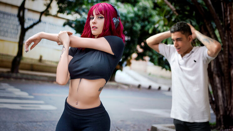 [OYEMIAMI] - Melina Lust's Trainer Gives Her the Best Orgasm Ever - Tommy Verga - Melina Lust