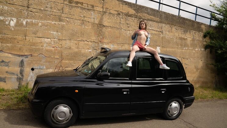 [FakeTaxi] - Cowgirl and Reverse Cowgirl with My Wife - Agatha Shay