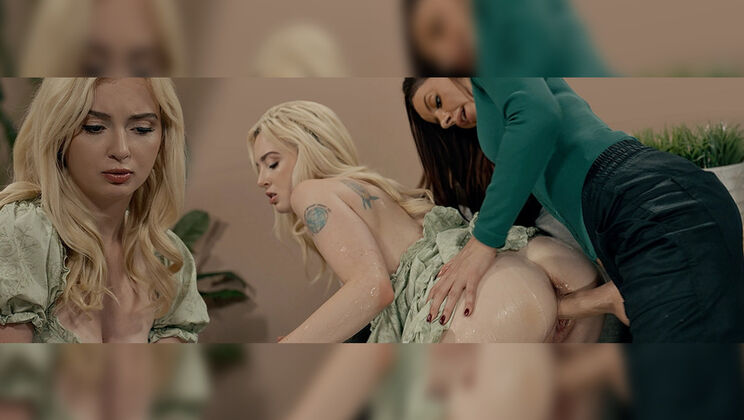 [FutanariXXX] - Teen Futa Facial: Lexi Lore and Vanna Bardot - Lexi Lore - Vanna Bardot