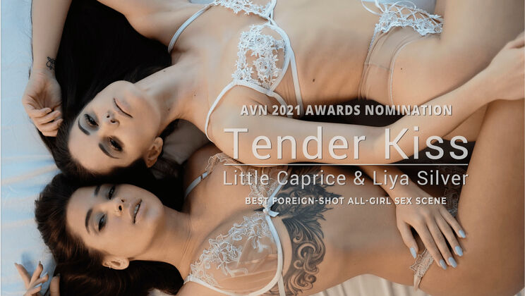 [CapriceDivas] - Tender Kiss between Little Caprice and Liya Silver - Liya Silver - LittleCaprice