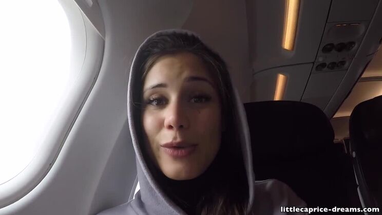 USA Trip Turns Hot - LittleCaprice's Blowjob Adventure