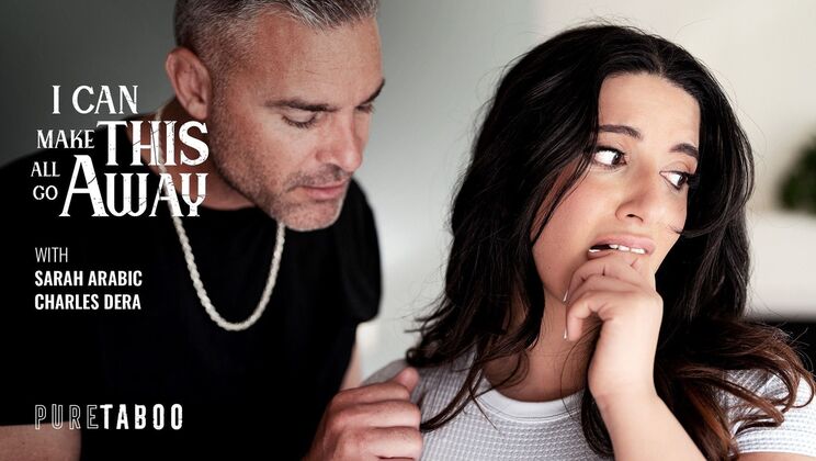 [PureTaboo] - Beautiful Brunette MILF Gets Spanked - Charles Dera - Sarah Arabic