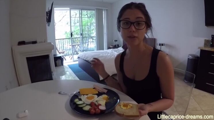 Hollywood Hills Sex: Marcello Bravo and LittleCaprice Get Intimate