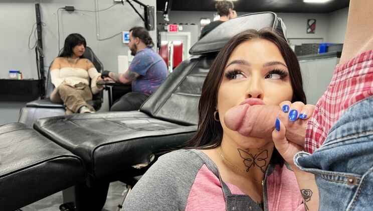 [MOFOS] - Doggystyle Fantasy at the Tattoo Parlor - Tyler Steel - Diamond Franco