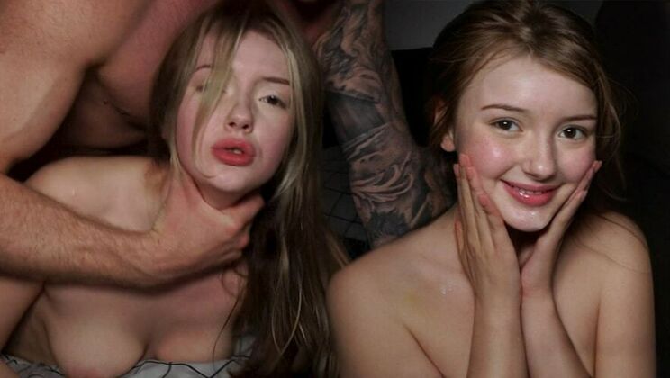 [PornForce] - Petite Blonde College Girl Takes Anal Pounding - Martin Spell - Angelica Heaven