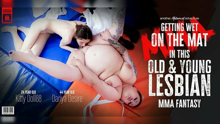 [Mature.nl] - Lesbian Brunette Action: Dariya Desire and Kitty Doll - Kitty Doll88 - Dariya Desire