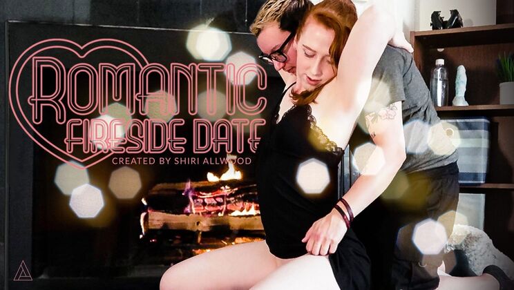 [ModelTime] - Redhead Masturbates with Toys by the Fireside - Shiri Allwood - Nicko Wolfe