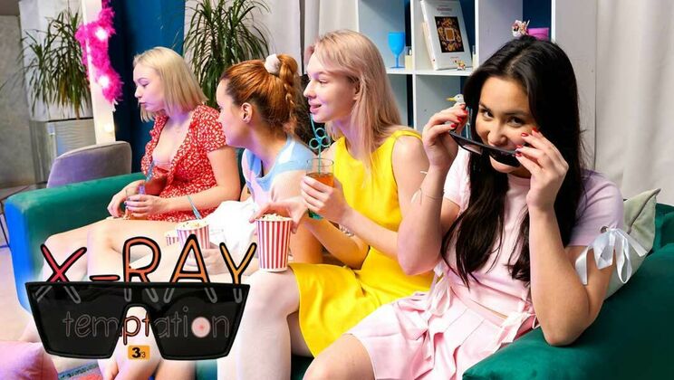 [ClubSweethearts] - X-Ray Temptation 3 - European Teens in Skirts Masturbating