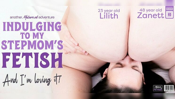 [Mature.nl] - Stepmom Zanett's hairy pussy gets licked by stepdaughter Lilith - Lilith - Zanett