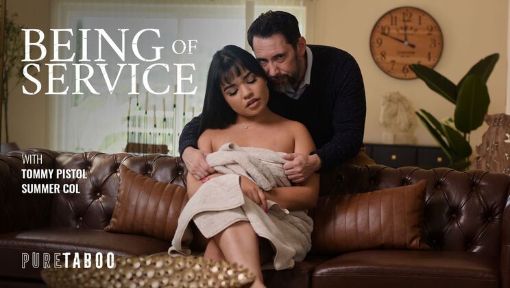 [PureTaboo] - Summer Col's beautiful ass takes a pounding - Tommy Pistol - Summer Col