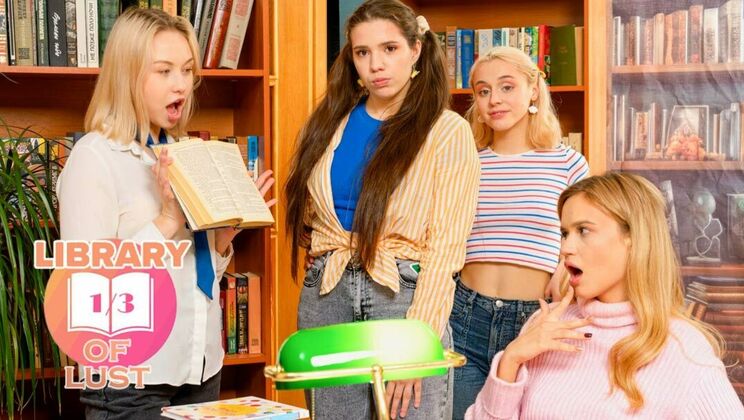 [ClubSweethearts] - Hot Teen Lesbians Sara Bork & Nice Viki in Wild Foursome - Sara Bork - Novella Night - Nice Viki - Molly Cute