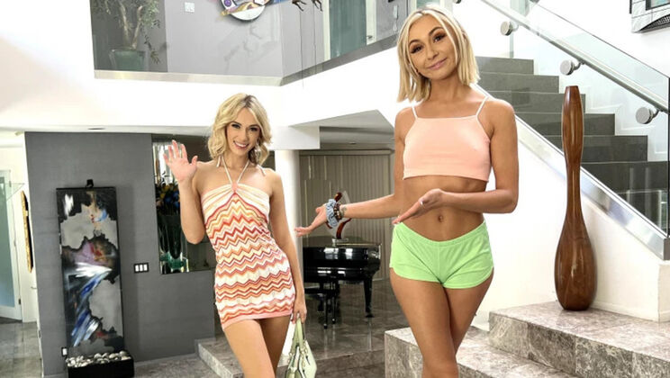 [intimatePOV] - Girlfriend Threesome With Chloe Temple - Chloe Temple - Sky Pierce