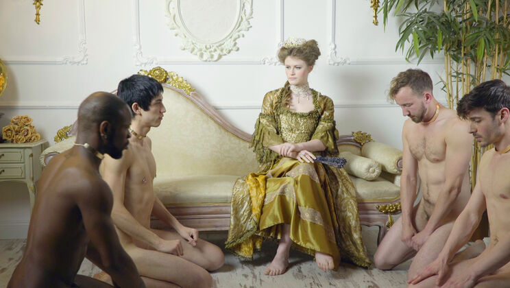 Brunette Lucy’s Wild Fantasy - Rough & Tattooed