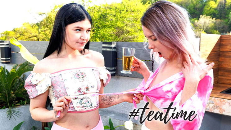 [ClubSweethearts] - Alice Paradise & Virgin Butterfly - Shaved Pussy Teen Action - Alice Paradise - Virgin Butterfly