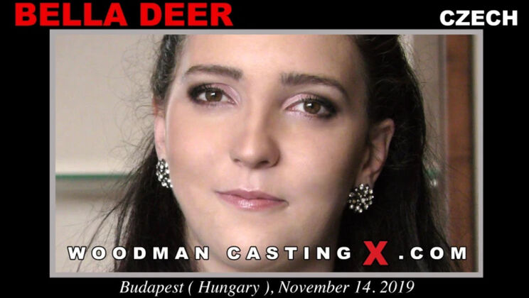 [WoodmanCasting] - Bella Deer First Anal - Tight Pussy, Rough DP - Bella Deer