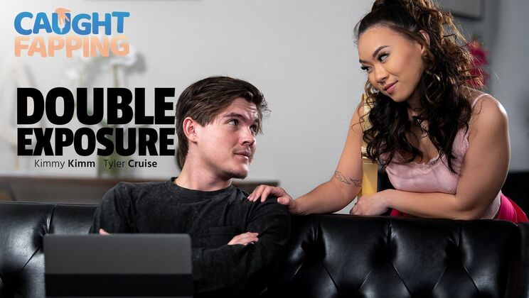 [CaughtFapping] - Double Exposure: Kimmy Kimm’s Tight Pussy Takes a Pounding - Kimmy Kimm - Tyler Cruise