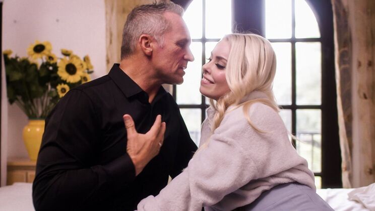 [AdultTime] - Natural Tits Teen Gets A Rough Handjob & Cum On Pussy - Marcus London - Haley Spades