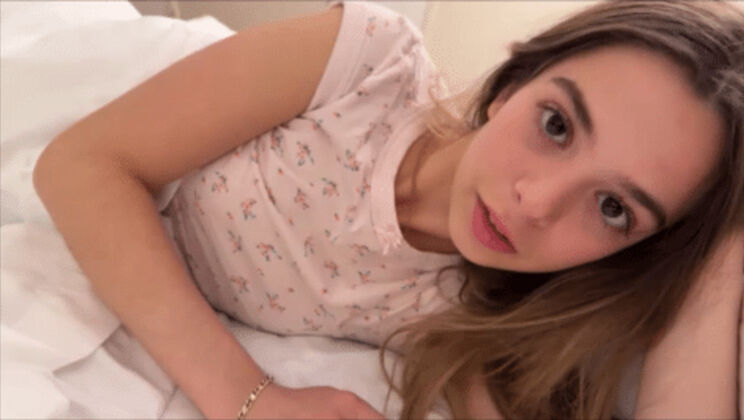 [FamilyTherapy] - Stepsister Molly Little Gives Wet Blowjob in Summer Night Fun - Molly Little