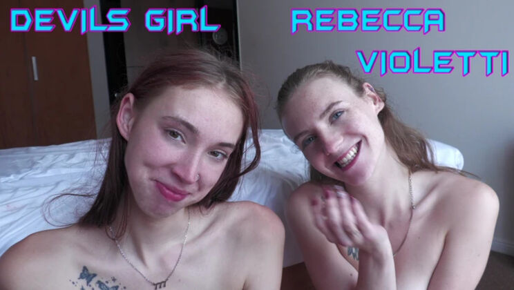 [WakeupnFuck] - Rebecca Violetti Adorable Freckled Face Cumshot - Rebecca Violetti - Devilsgirl
