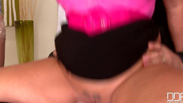 [PornWorld] - Big Titted Secretaries Abbie and Laura in Anal Action - Laura Orsolya - Abbie Cat - Mugur Cm