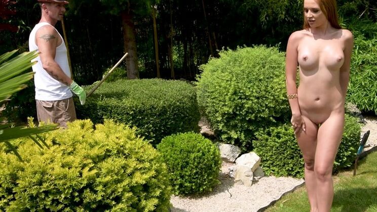 [PornWorld] - Russian beauty Kaisa Nord blowjob and fucking with gardener - David Perry - Kaisa Nord