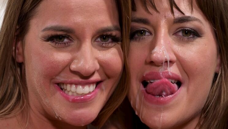 [PornWorld] - Lesbian Twins Eveline and Silvia Dellai in Anal Frenzy