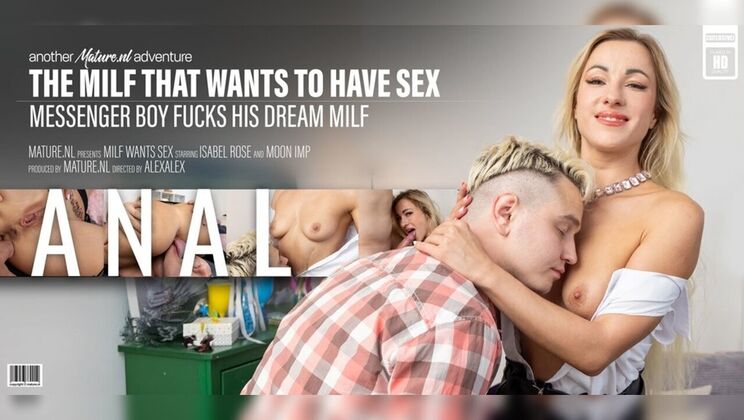 [Mature.nl] - Young Stud Fills MILF's Ass With Cum