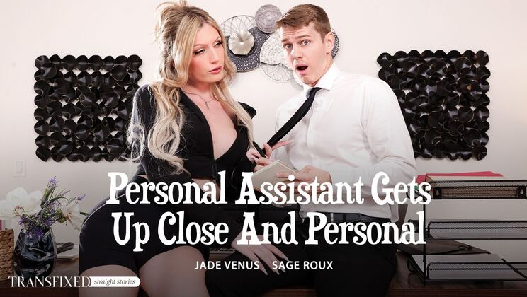 [Transfixed] - Personal Assistant Cumshot Blowjob - Jade Venus - Sage Roux