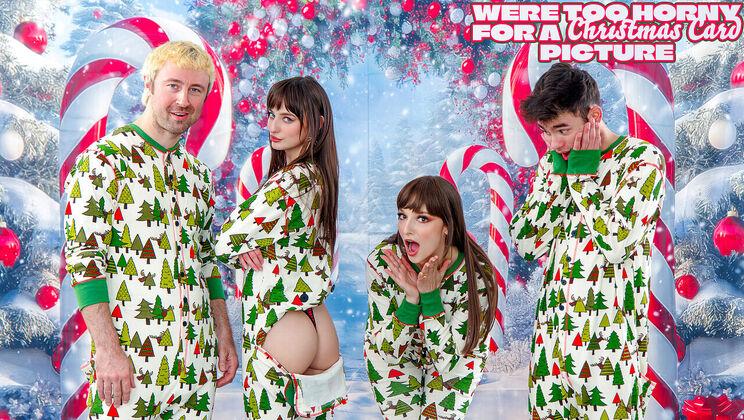 [FamilySwap] - Lexi Luna & Chad Alva Too Horny For Christmas Card - Passionate MMFF Orgy - Lexi Luna - Chad Alva - Lana Smalls - Enzo East