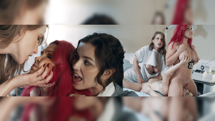 [FutanariXXX] - Leana Lovings and Friends Take Creampies - Lily Lou - Octavia Red - Leana Lovings