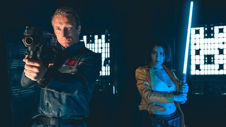 [DigitalPlayground] - Hand Solo Parody: Big Natural Tits Valentina Gets Pussy Licked Then Fucked - Valentina Nappi - Robby Apples