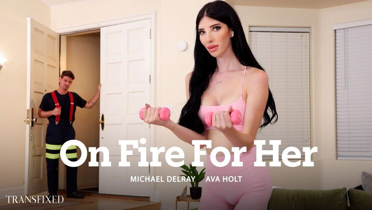 [Transfixed] - Ava Holt's Deepthroat Skills - Michael DelRay - Ava Holt