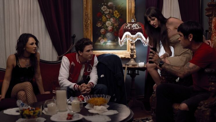 [DigitalPlayground] - Standing Doggystyle on the Birthday Bed - Liz Jordan - Parker Ambrose