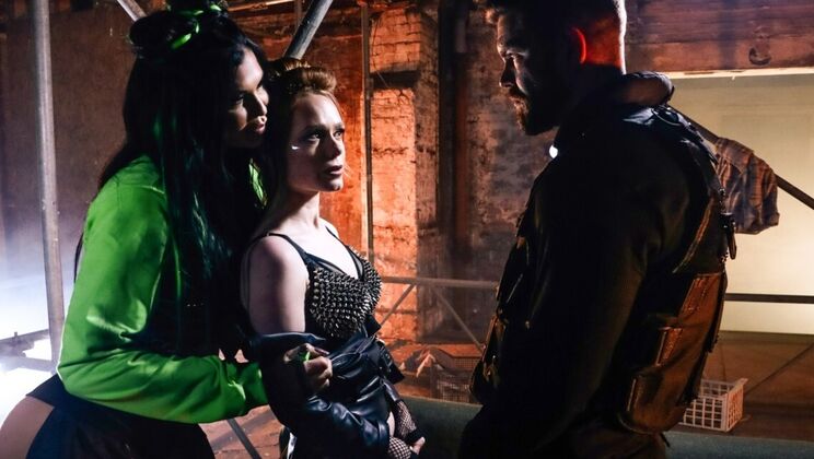 [DigitalPlayground] - Blonde and Brunette Get Fucked in Space - Jasmine Jae - Ella Hughes - Juan Lucho - Xander Corvus - Danny D - Ava Austen