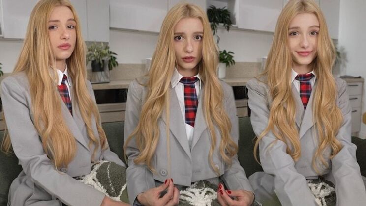 [PornForce] - Doctor's Office Rough Sex with Big Tits Blonde - Carla Cute