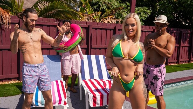 [Dad'sLovePorn] - Innie Pussy Blonde Gets Missionary Fuck From Tattooed Daddy - Elana Bunnz - Todd Jones