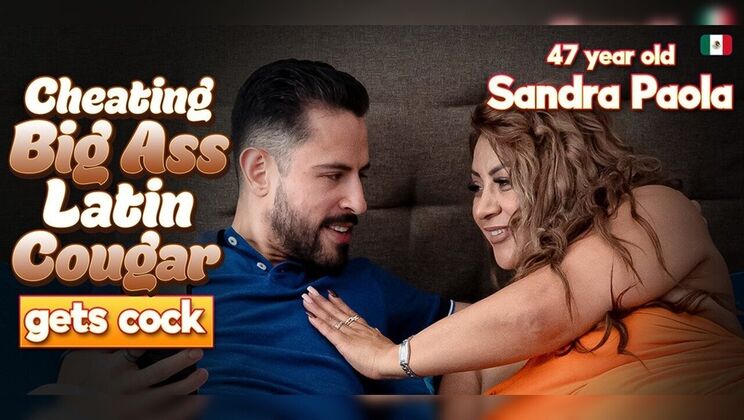 [Mature.nl] - Mature Big Nipples Tit Sucking and French Kissing Cheating Scene - Sandra Paola - El Tigre Salcido