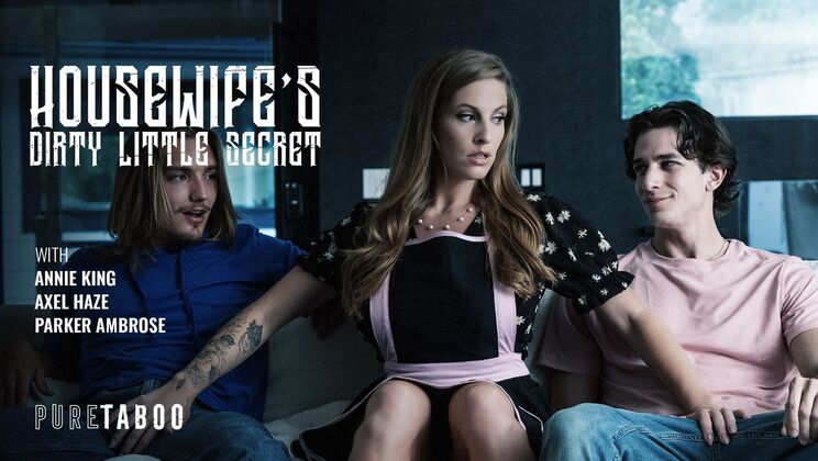 [PureTaboo] - MILF With Big Natural Tits Gets Double Blowjob Facial - Parker Ambrose - Annie King - Axel Haze