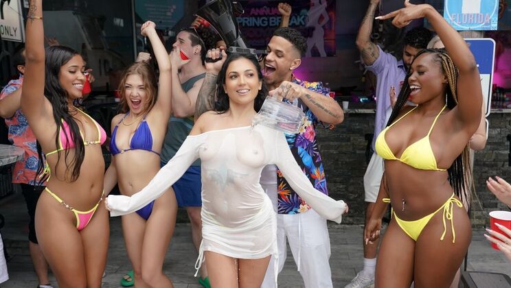 [RKPrime] - Brunette With Tattoo Fucked Doggystyle, Cum On Tits - Mike Ox - Mira Luv